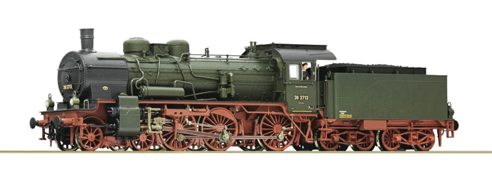 Roco 71395 H0 - Lokomotywa parowa 38 3713, DRG, ep.II