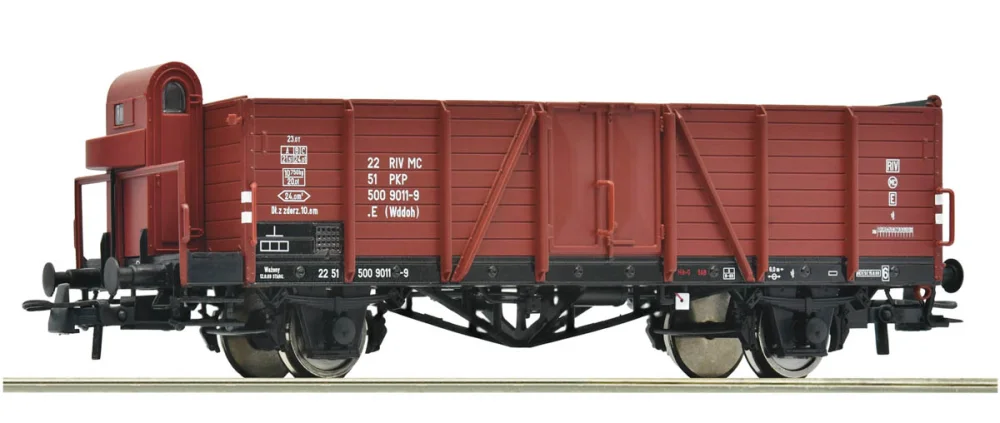 Roco 6600217 H0 - Wagon towarowy otwarty typu Wddo(h), PKP, ep.IV