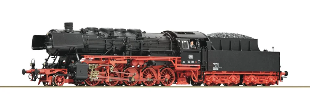 Roco 7100046 H0 - Lokomotywa parowa 50 1751 DB, ep.III