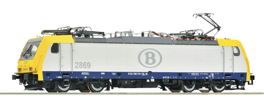 Roco 7500166 H0 - Lokomotywa elektryczna 186 119-1, SNCB, ep.VI
