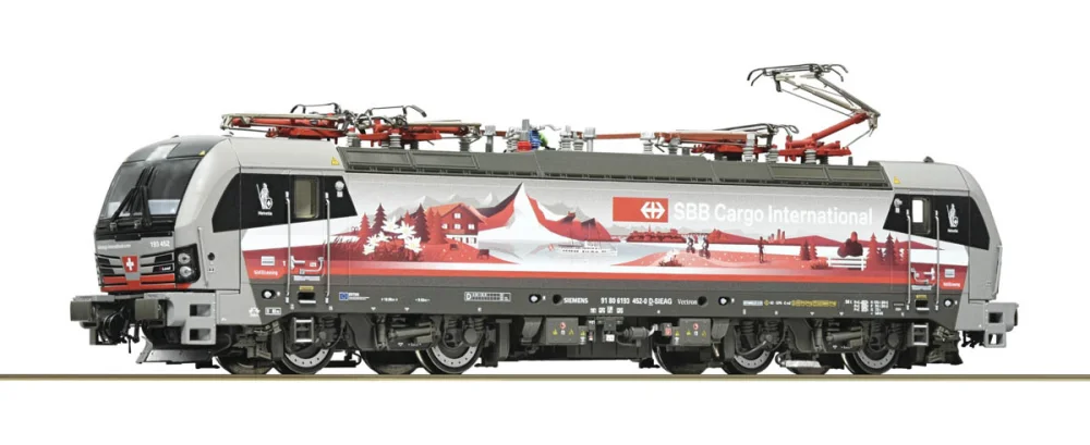 Roco 7510073 H0 - Lokomotywa elektryczna 193 452-0 Schweizpiercer, SBB Cargo International, ep.VI, DCC z dźwiękiem