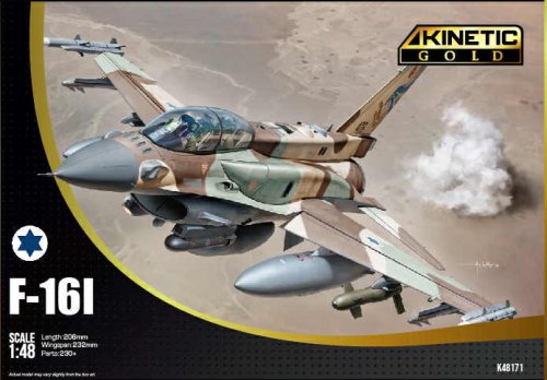 Go to product Kinetic 48171 - 1:48 F-16I SUFA
