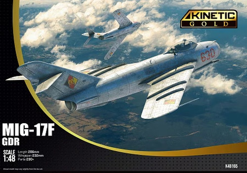 Go to product Kinetic 48165 - 1:48 MiG-17F GDR