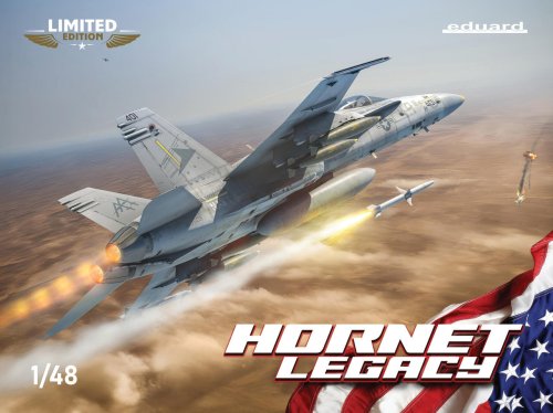 Go to product Preorder - Eduard 11195 - 1:48 Hornet Legacy - F/A-18C Hornet - Limited Edition