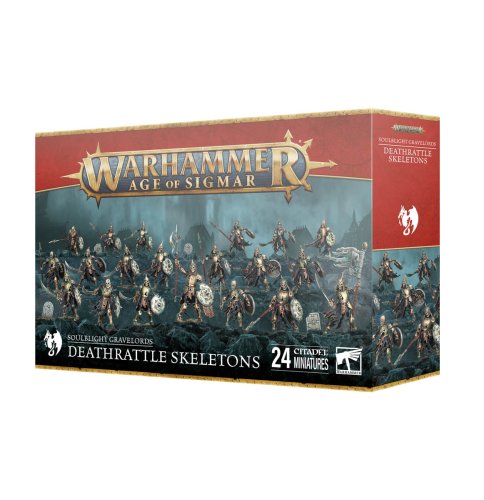 Go to product GW 91-42 Warhammer Age of Sigmar - Soulblight Gravelords: Deathrattle Skeletons