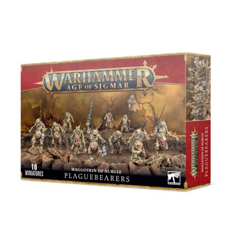 Go to product GW 97-10 Warhammer Age of Sigmar - Maggotkin Of Nurgle: Plaguebearers
