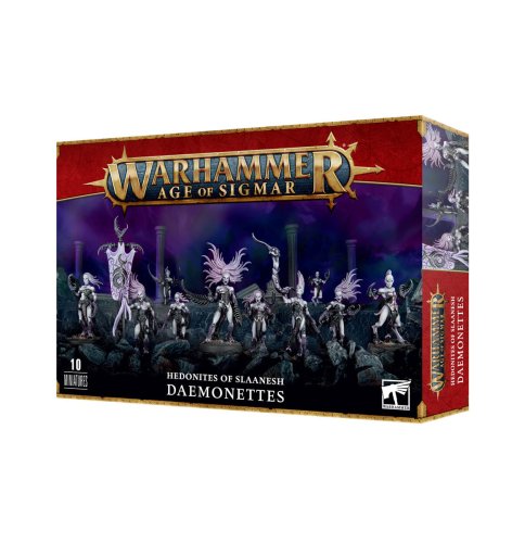 Go to product GW 97-09 Warhammer Age of Sigmar - Hedonites Of Slaanesh: Daemonettes