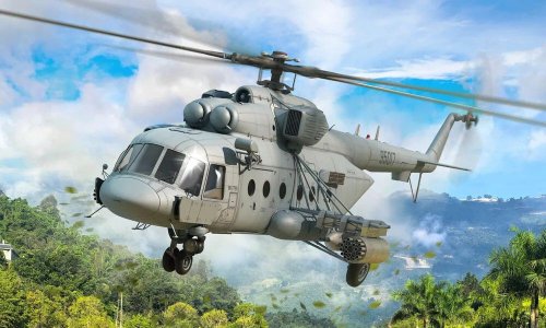 Go to product Preorder - Trumpeter 05855 - 1:48 Russian Mi-171Sh Hip