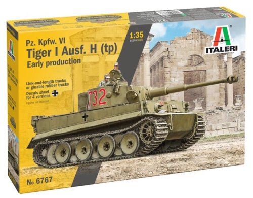 Go to product Italeri 6767 - 1:35 Pz.Kpfw. VI Tiger I Ausf. H (tp) Early Production