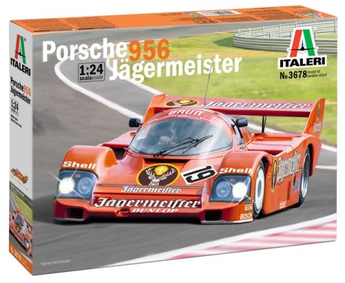 Go to product Italeri 3678 - 1:24 Porsche 956 Jagermeister