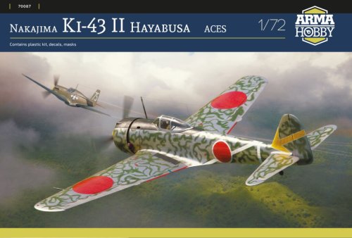 Go to product Arma Hobby 70087 - 1:72 Nakajima Ki-43 II Hayabusa Aces