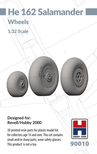 Go to product Hobby 2000 90010 - 1:32 He 162 Salamander Wheels