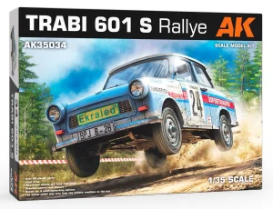 AK Interactive 35034 - 1:35 Trabi 601 S Rallye
