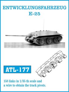 Friulmodel ATL-177 - 1:35 Entwicklungsfahrzeug E-25 metal tracks