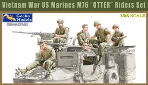 Preorder - Gecko Models 35GM0142 - 1:35 Vietnam War US Marine M76 Otter Riders Set