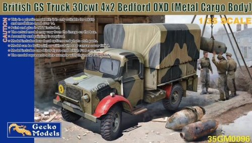 Go to product Preorder - Gecko Models 35GM0096 - 1:35 British GS Truck 30cwt 4×2 Bedford OXD Metal Cargo Body