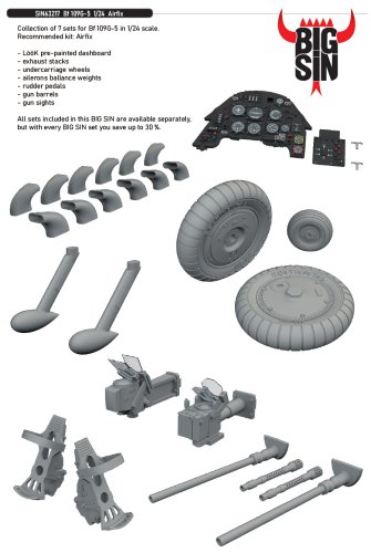 Go to product Eduard SIN63217 - 1:24 Bf 109G-5