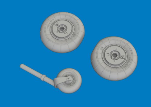 Go to product Eduard 672454 - 1:72 Bf 109K-4 wheels