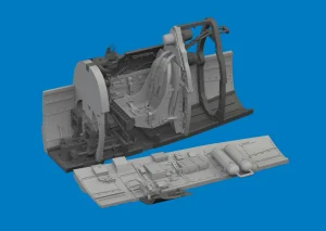 Eduard 672436 - 1:72 Spitfire Mk.Vb cockpit Print 3D