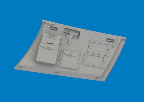 Go to product Eduard 6481187 - 1:48 Hurricane Mk.I cockpit door Print 3D
