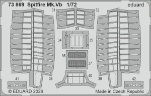 Eduard 73869 - 1:72 Spitfire Mk.Vb