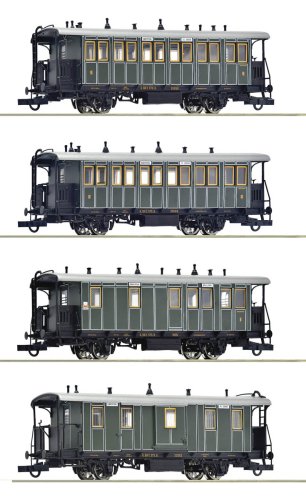 Go to product Roco 6200197 H0 - K.Bay.Sts.B. local railway coach set, Era I