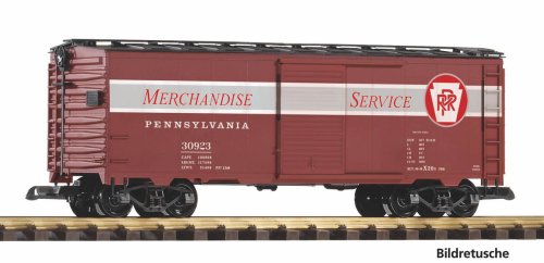 Go to product Piko 38992 G - Pennsylvania Railroad covered freight car