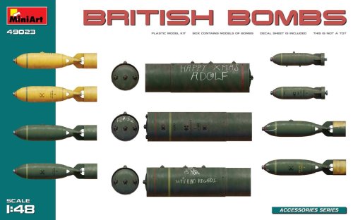 Go to product Miniart 49023 - 1:48 British Bombs