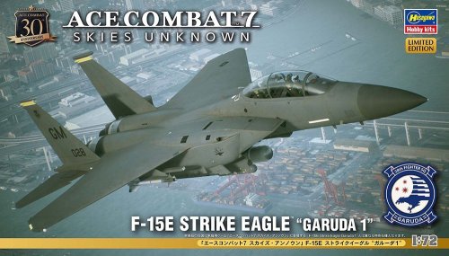 Go to product Hasegawa SP668 52468 - 1:72 F-15E Strike Eagle Garuda 1 Ace Combat 7
