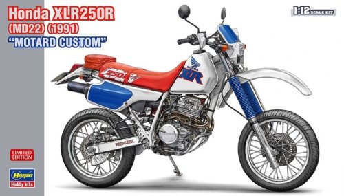 Go to product Hasegawa 21779 - 1:12 Honda XLR250R MD22 1991 Motard Custom