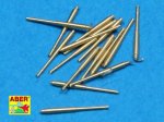 ABER 1:700L-16  - 1:700 Set of 16 pcs 105 mm SFLAK barrels used in C/33 mount for German ships