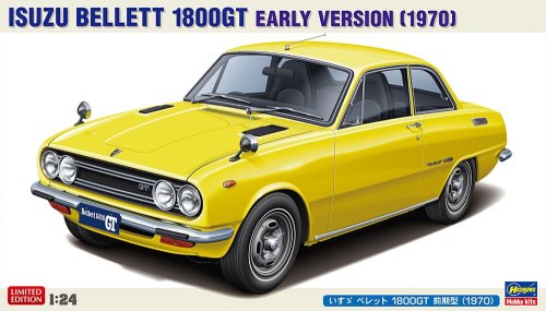 Go to product Hasegawa 20794 - 1:24 Isuzu Bellet 1800GT Early Version 1970