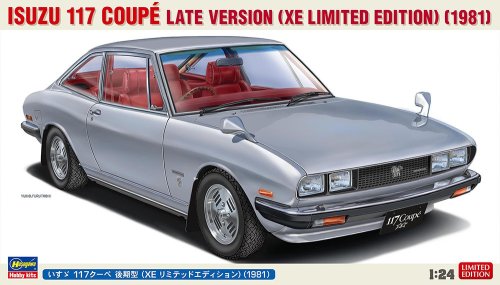 Go to product Hasegawa 20790 - 1:24 Isuzu 117 Coupe Late Version XE Limited Edition 1981