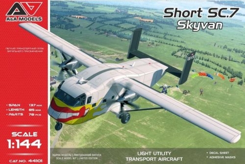 Go to product A&A Models 44101 - 1:144 Short SC.7 Skyvan