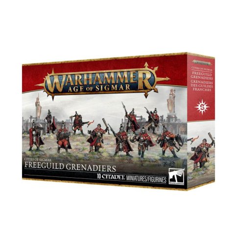 Go to product Pre-order - GW 86-54 Warhammer Age of Sigmar - Cities Of Sigmar: Freeguild Grenadiers