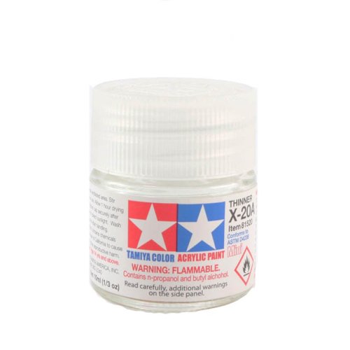 Go to product TAMIYA X-20A - Thinner acrylic paint 10 ml