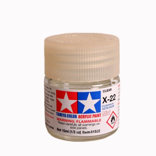 Go to product TAMIYA X-22 - Acrylic paint Clear 10 ml