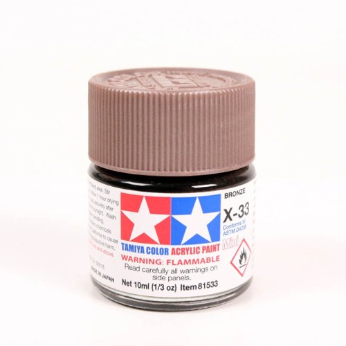Go to product TAMIYA X-33 - Acrylic paint Bronze 10 ml