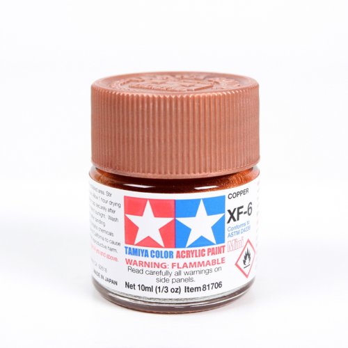Go to product TAMIYA XF-6 - Acrylic paint Copper 10 ml