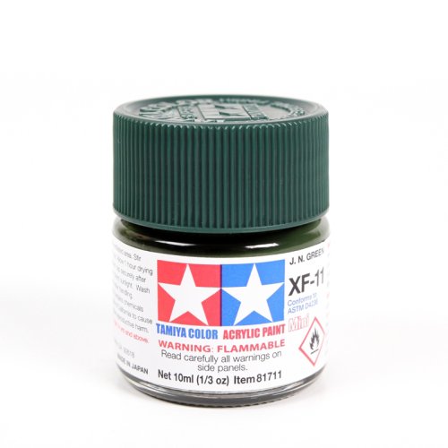 Go to product TAMIYA XF-11 - Acrylic paint J.N. Green 10 ml