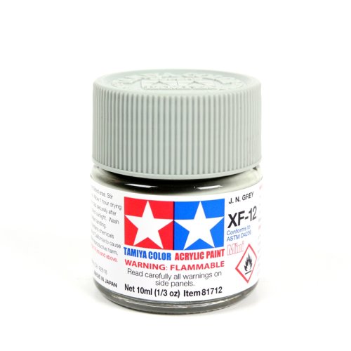 Go to product TAMIYA XF-12 - Acrylic paint J.N. Grey 10 ml