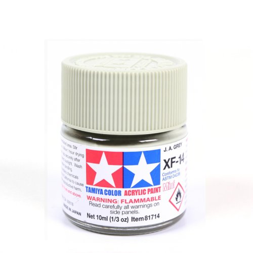 Go to product TAMIYA XF-14 - Acrylic paint J.A. Grey 10 ml