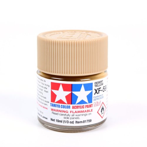 Go to product TAMIYA XF-59 - Acrylic paint Desert Yellow 10 ml