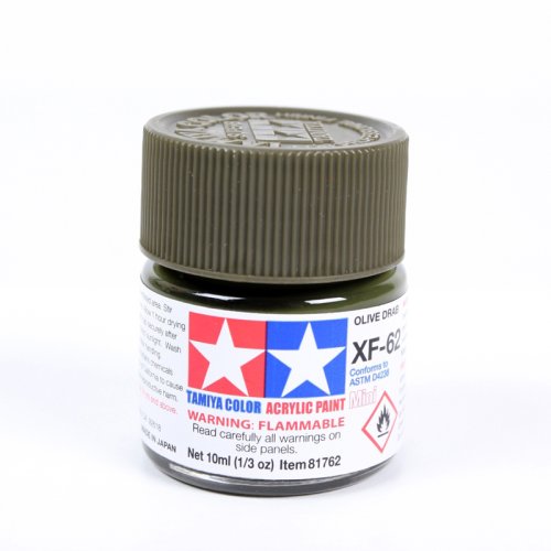 Go to product TAMIYA XF-62 - Acrylic paint Olive Drab 10 ml