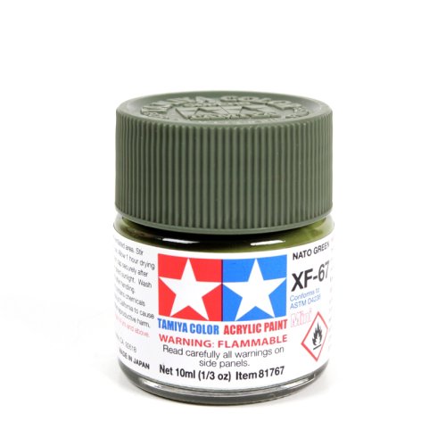 Go to product TAMIYA XF-67 - Acrylic paint NATO Green 10 ml
