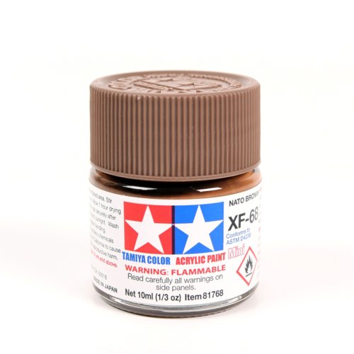 Go to product TAMIYA XF-68 - Acrylic paint NATO Brown 10 ml