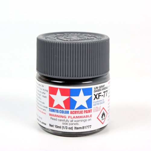 Go to product TAMIYA XF-77 - Acrylic paint IJN Gray (Sasebo Arsenal) 10 ml
