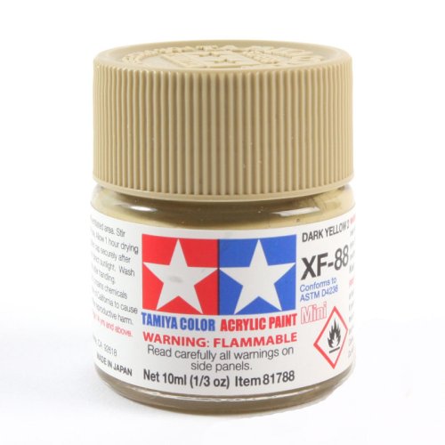 Go to product TAMIYA 81788 XF-88 - Dark Yellow 2 10 ml