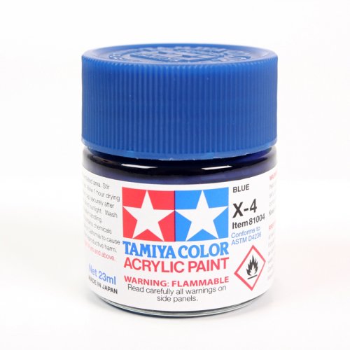 Go to product TAMIYA 81004 X-4 - Acrylic paint Blue 23 ml