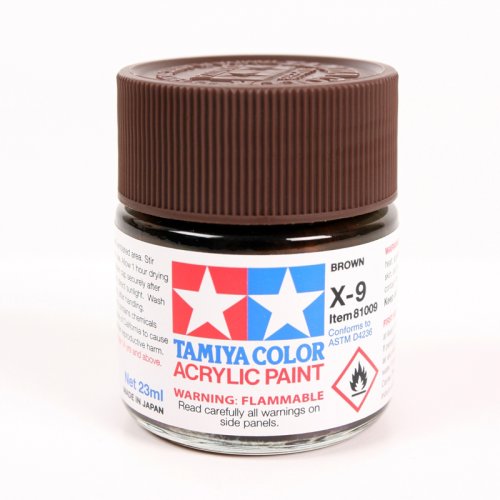 Go to product TAMIYA 81009 X-9 - Acrylic paint Brown 23 ml